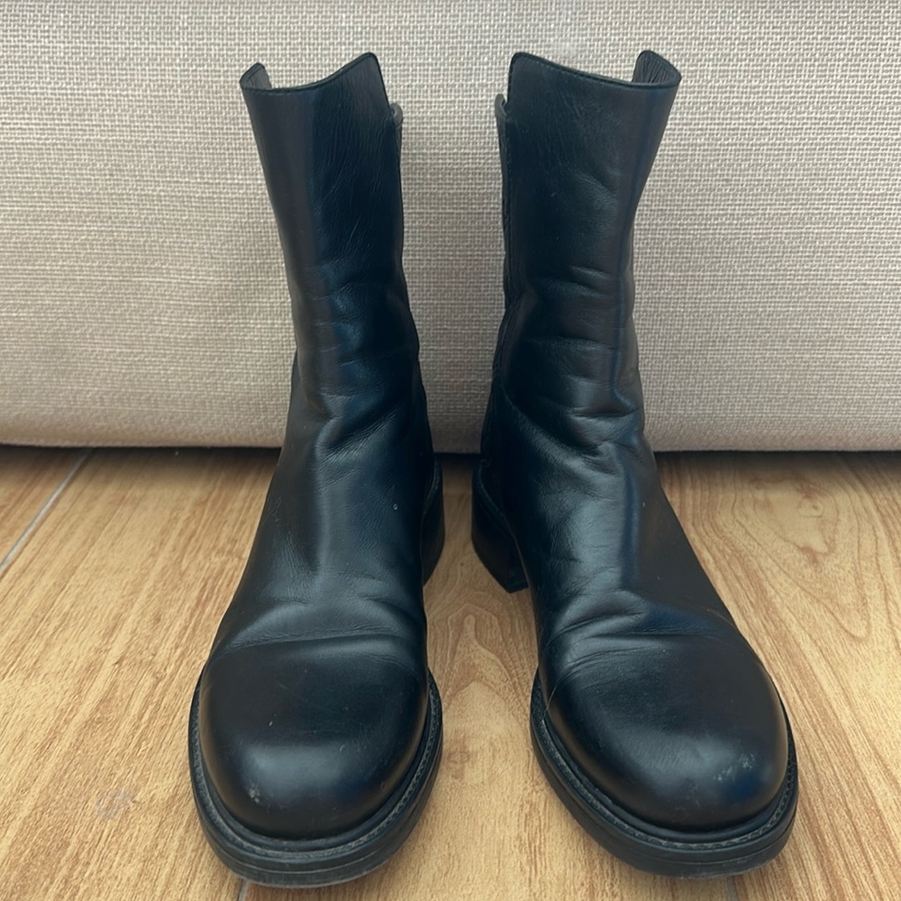 Gucci leather short boots - Picture 2 of 4